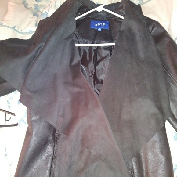 Faux Leather Black Jacket - Picture 5 of 5